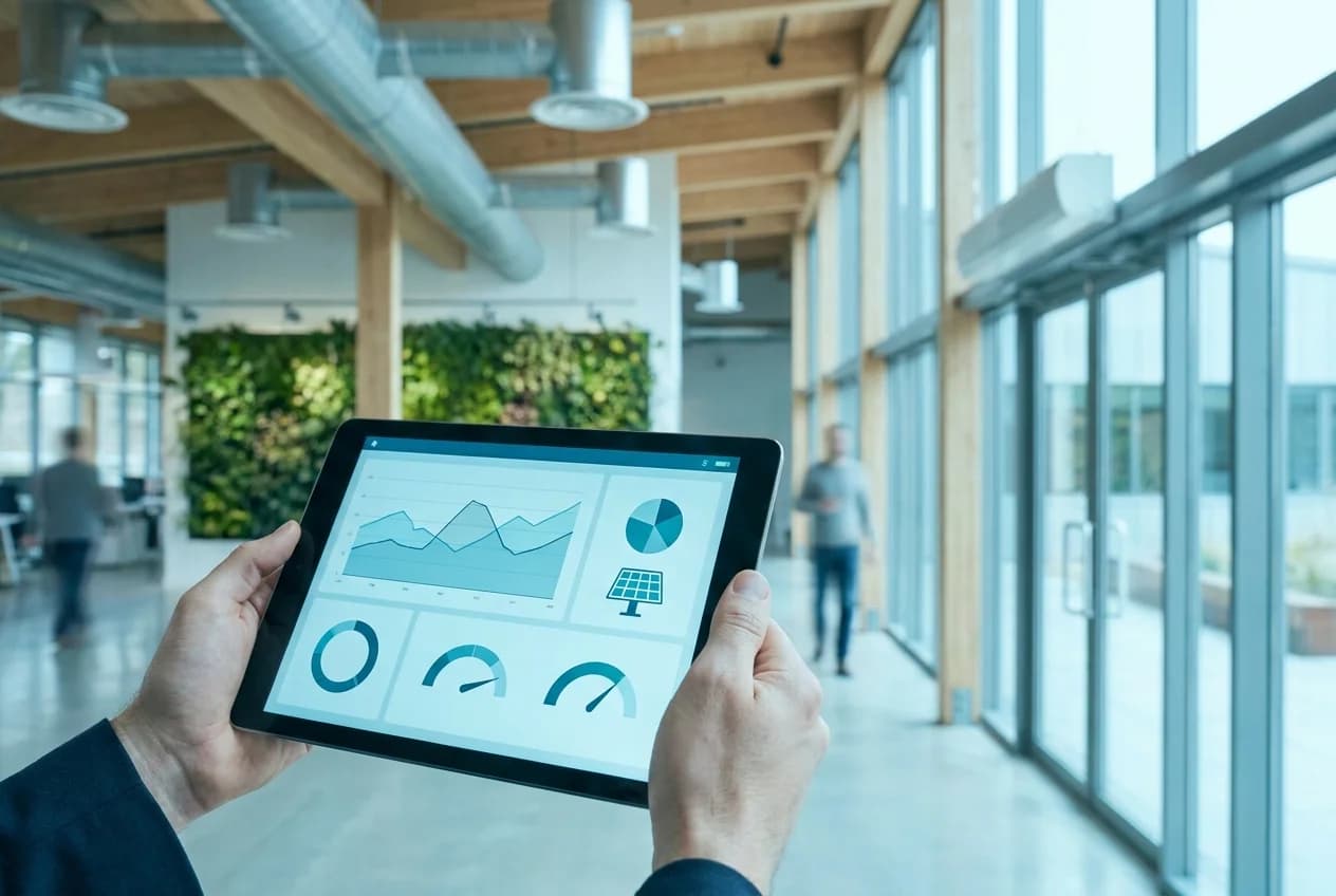 Energy efficiency assessment for a commercial building