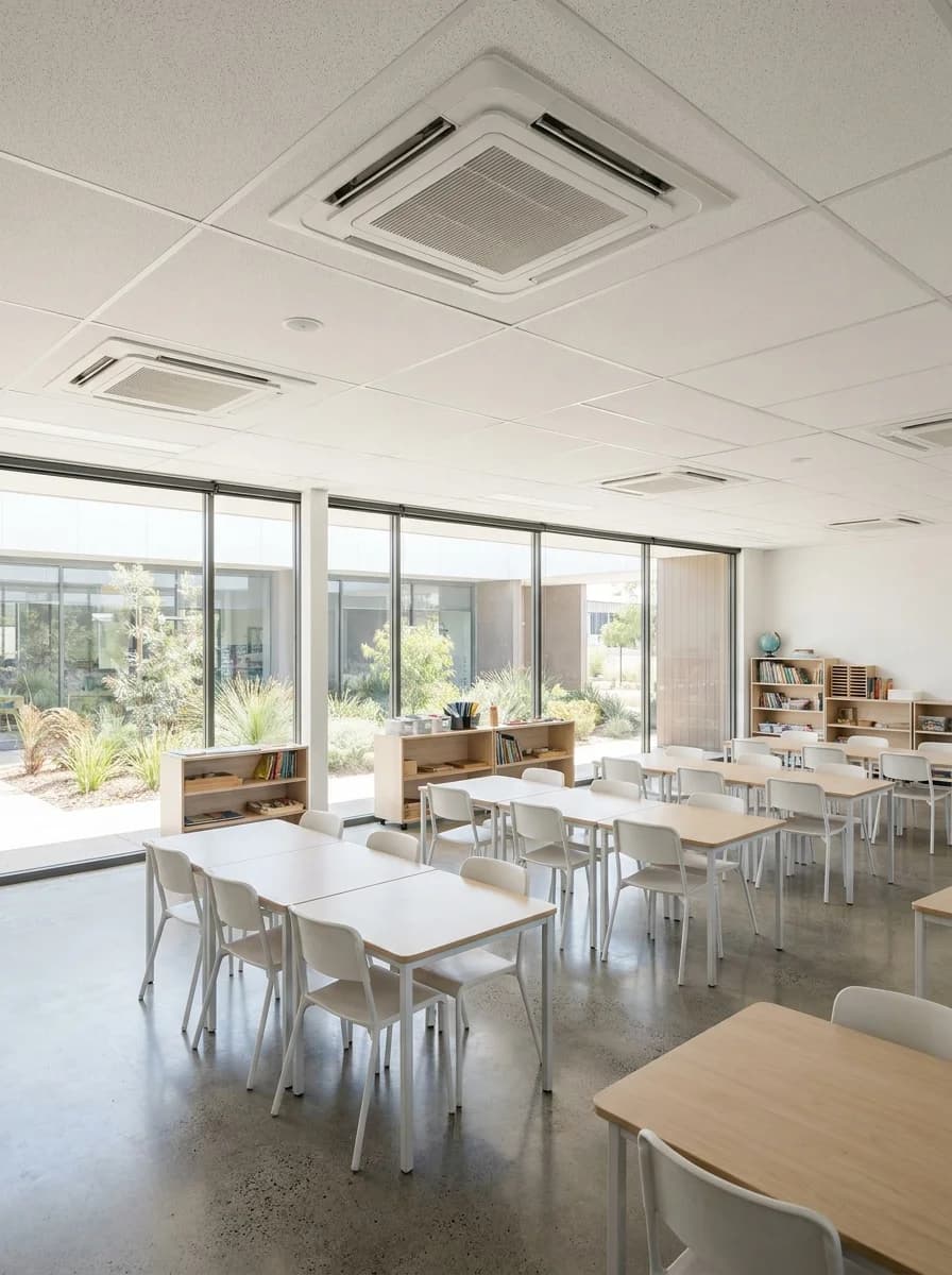 Education air conditioning by Airspect