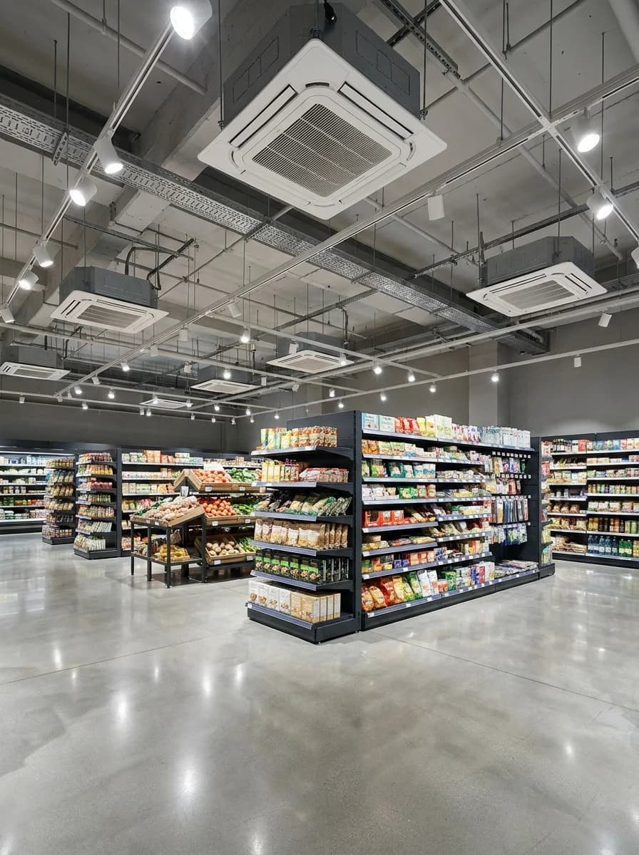 Retail air conditioning by Airspect